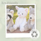 Beverly Hills Teddy Bear Company World's Softest Lushee 16 Inch - Karing Kitty White Plush Toy