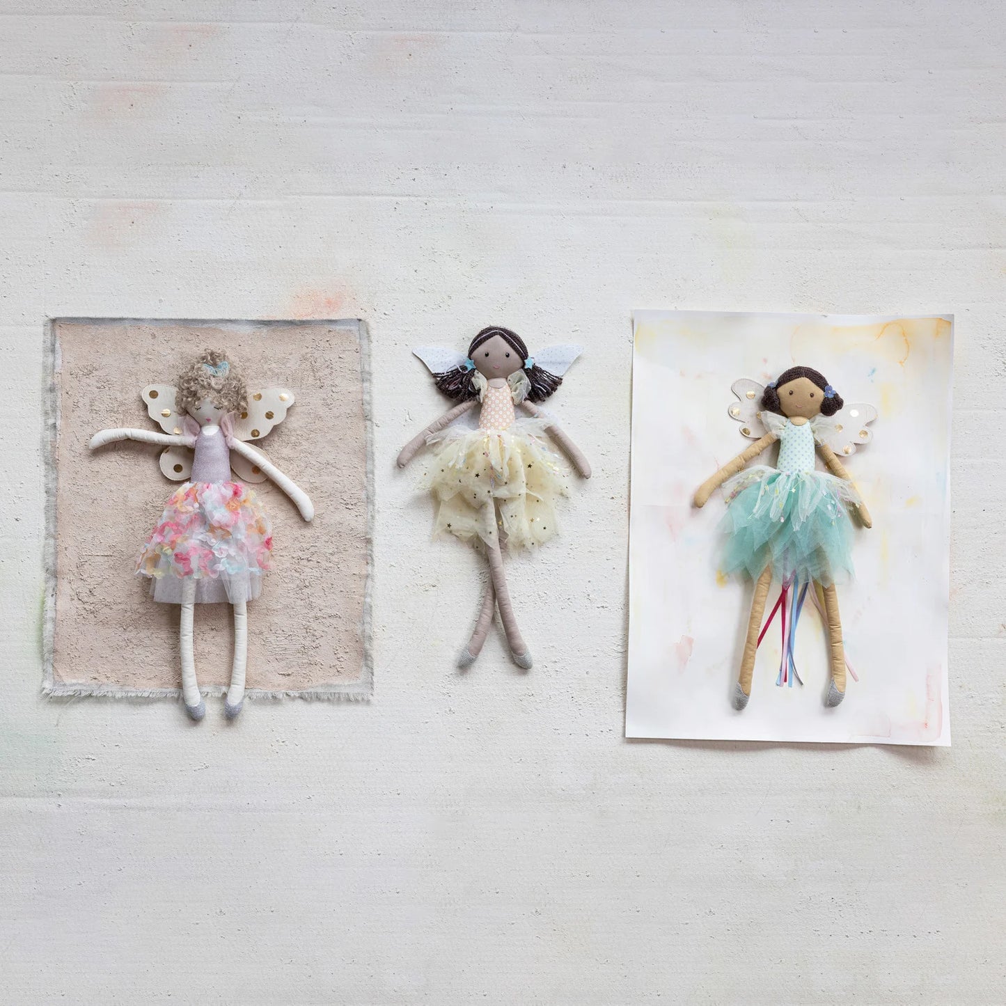 Creative Co op Fabric Fairy Doll