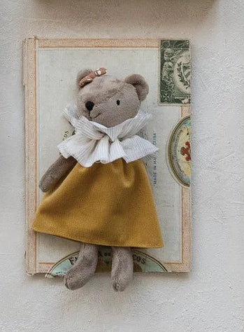 Creative Co op Plush Animal in Ruff Collar