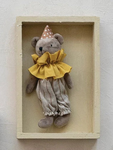 Creative Co op Plush Animal in Ruff Collar