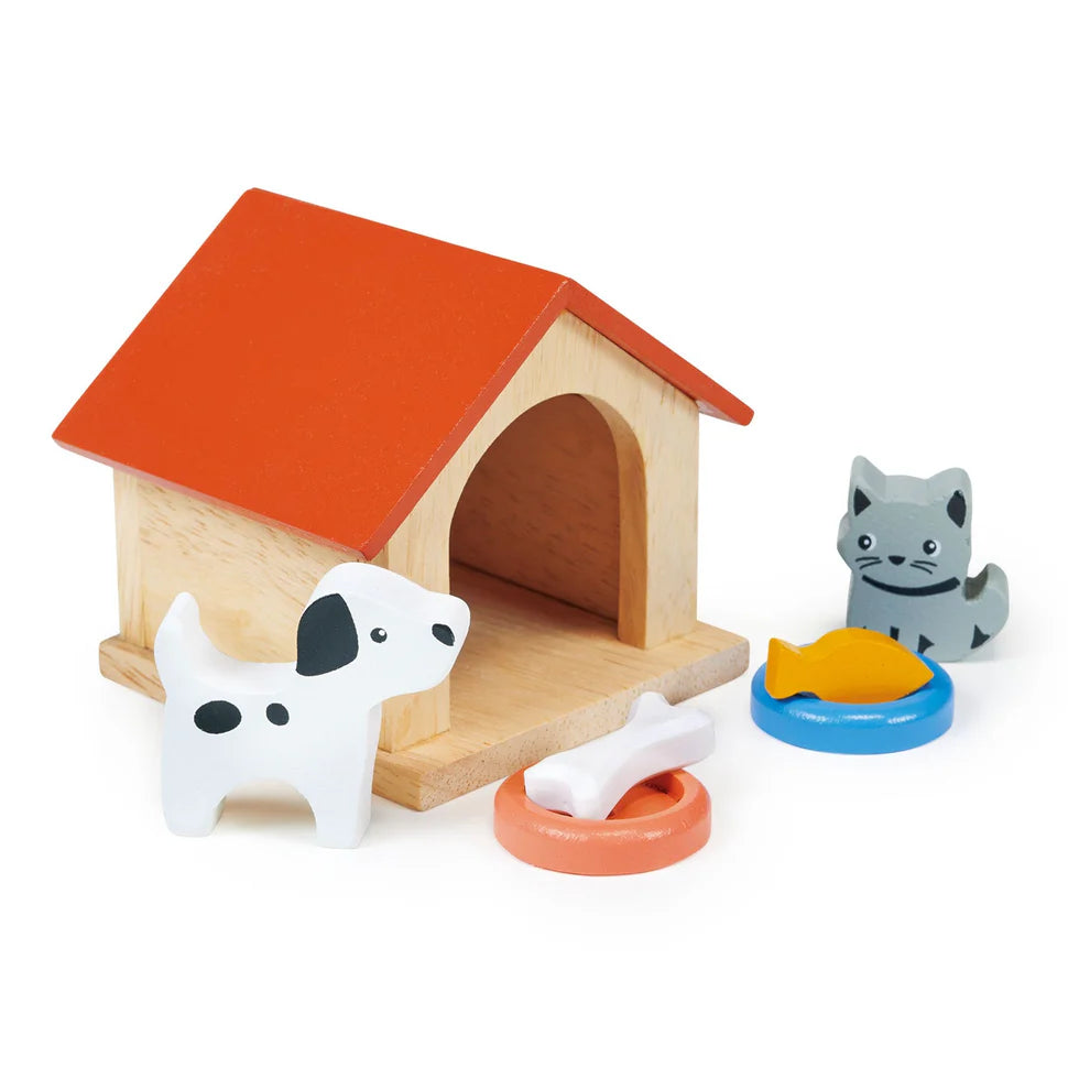 Mentari Toys Dog And Cat Pet Set