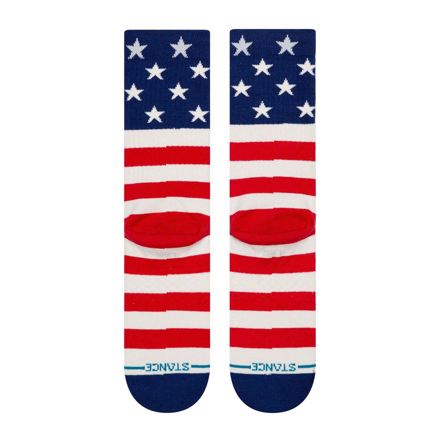 Stance Adult Crew Socks - The Fourth ST Crew - Red
