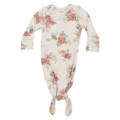 Angel Dear Bamboo Knotted Gown - 0-3M