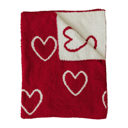 Mebie Baby Heart Plush Blanket