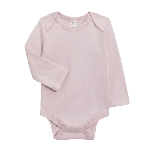 Colored Organics Organic Baby Long Sleeve Classic Bodysuit - Wisteria
