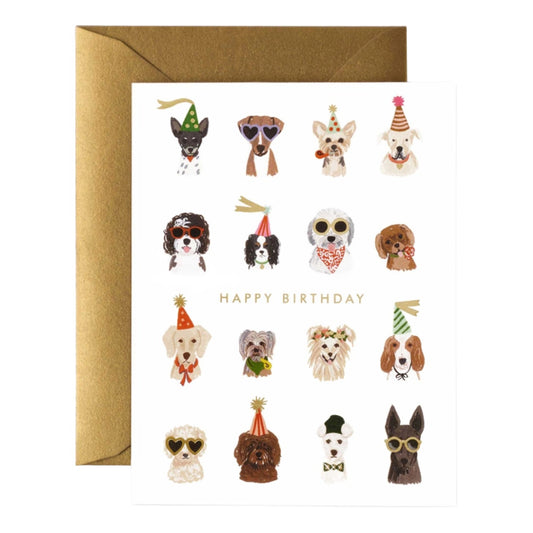 Rifle Paper Co Party Pups Birthday Card