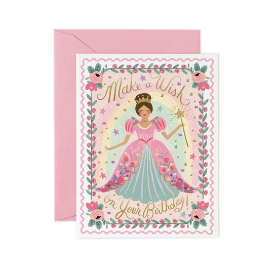 Rifle Paper Co Princess Birthday Card