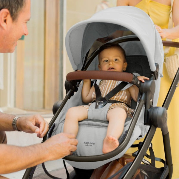 Maxi-Cosi Zelia2 Luxe+ 5-in-1 Travel System with Mico Luxe+ | The