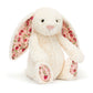 Jellycat Seasonal Original Blossom Bunny - Cream - Berry