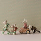 Mouse riding Maileg Mouse Abri A Tricycle - Green