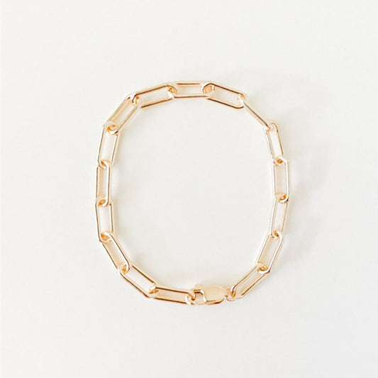 LittleLundsCo Bracelet - Paper Clip Chain