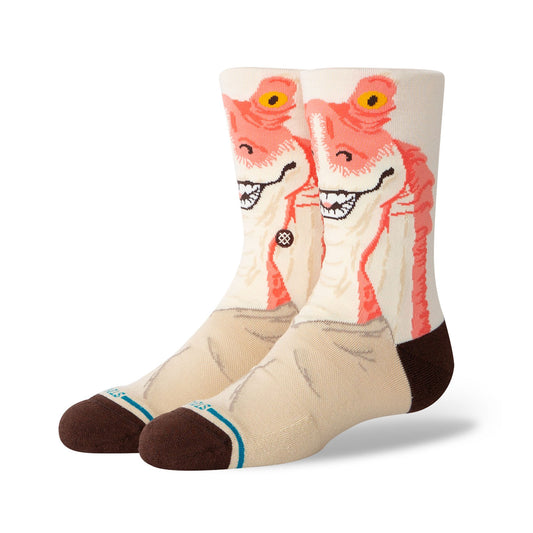 Stance Kids' Crew Socks - Jar Crew Kids - Vintage White