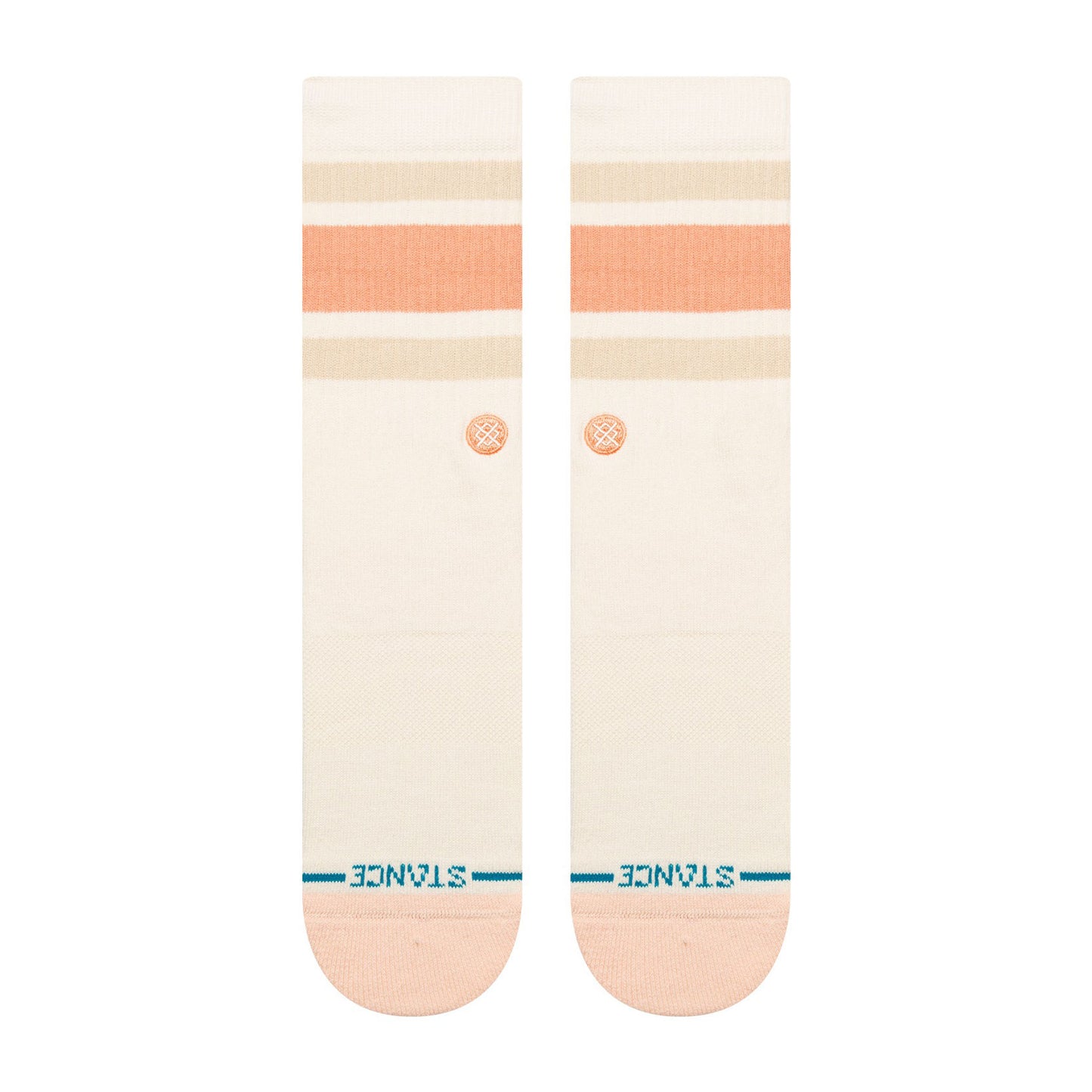 Stance Adult Crew Socks - Boyd ST - Peach