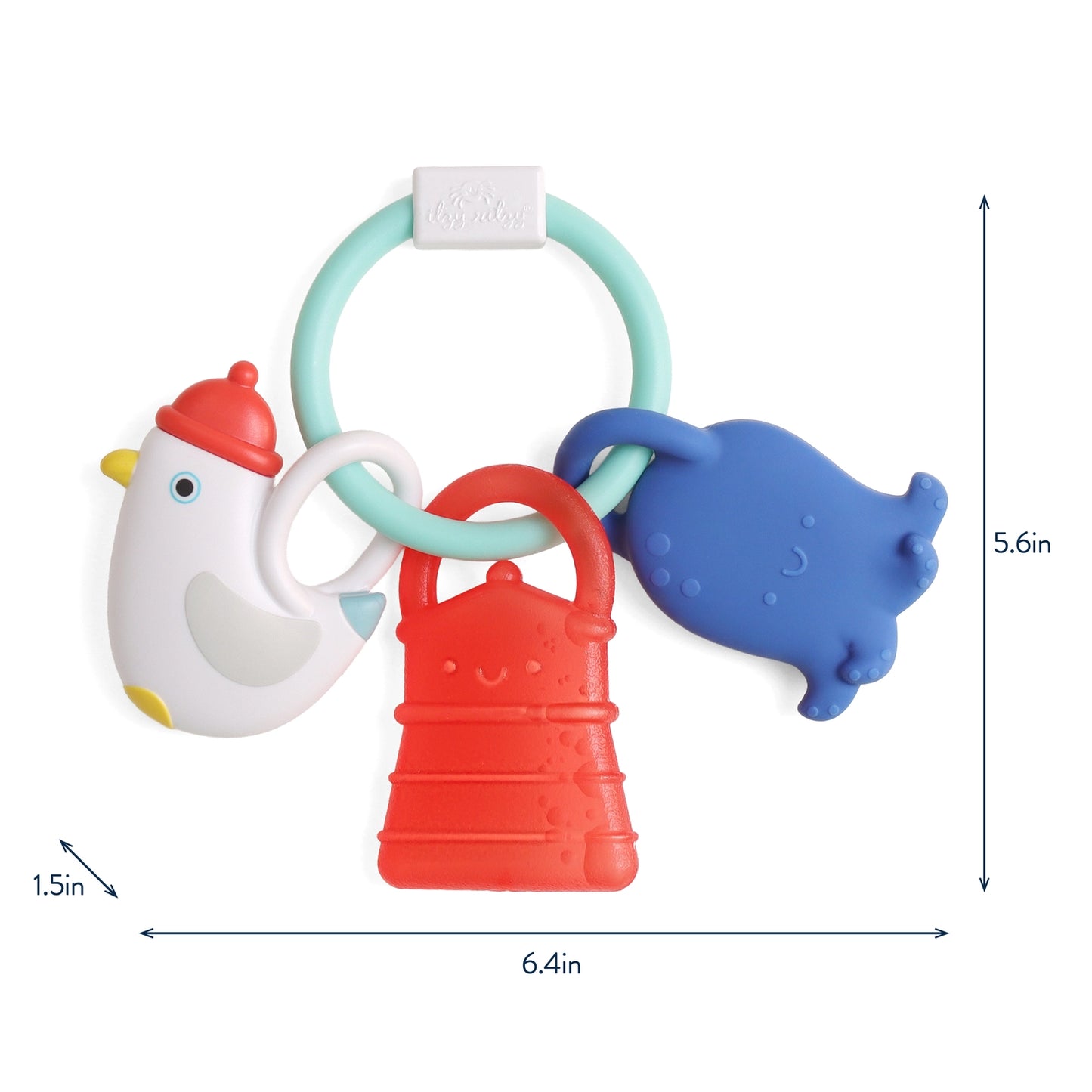 Itzy Ritzy Bitzy Charms Multistage Silicone Teether