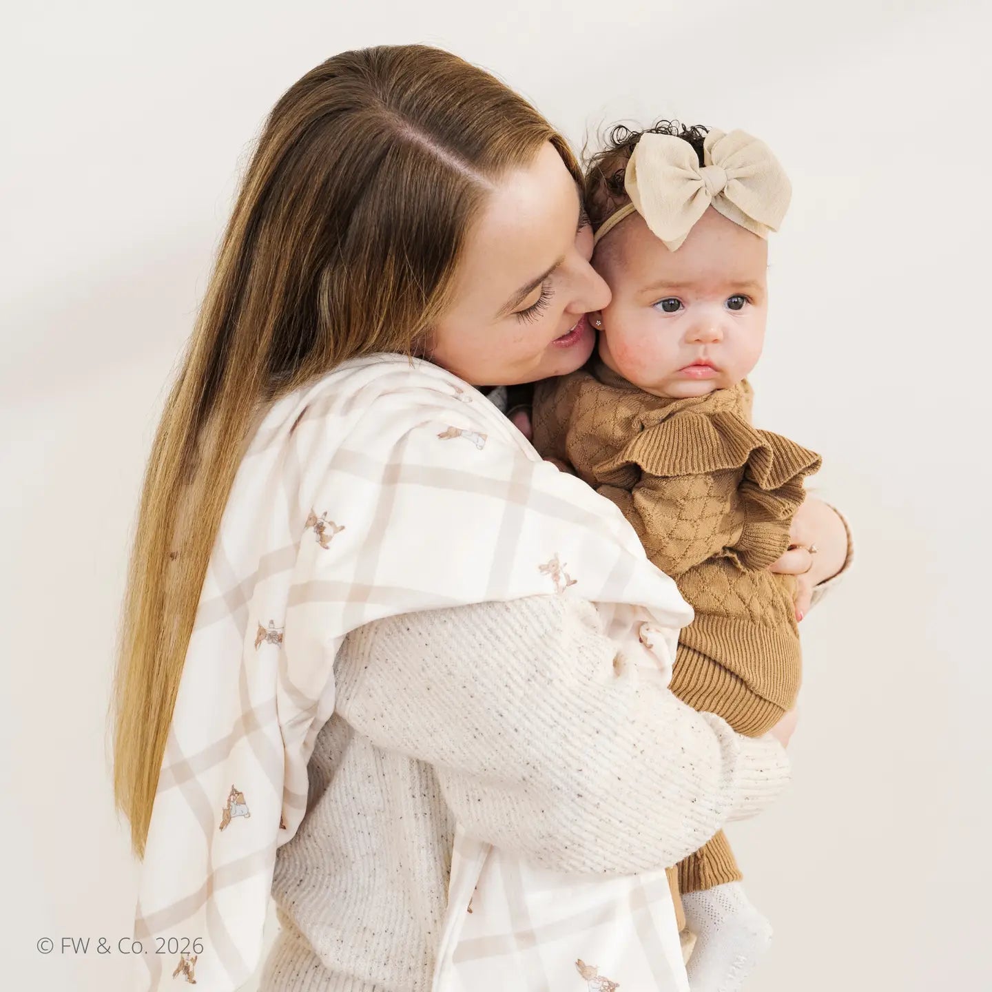 Saranoni Peter Rabbit Minkky Stretch Mini Luxe Blanket
