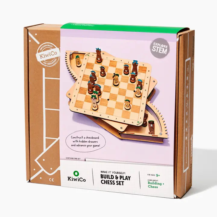 KiwiCo Inc Build & Play Chess Set