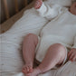 Luna and Luca Essential Knit Romper - White