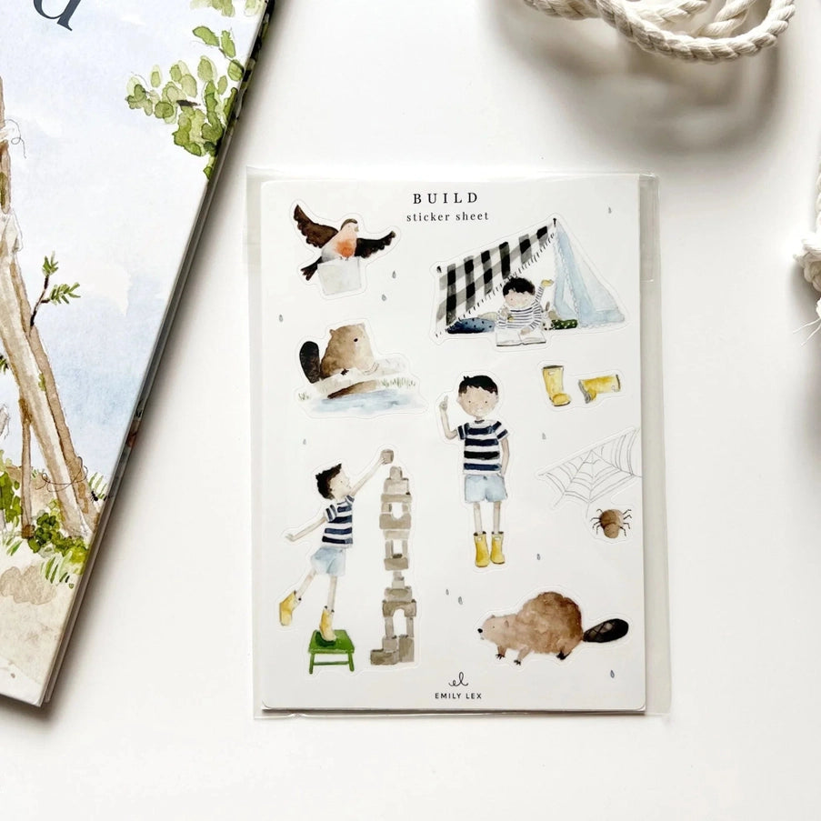 Emily Lex Studio Build Sticker Sheets