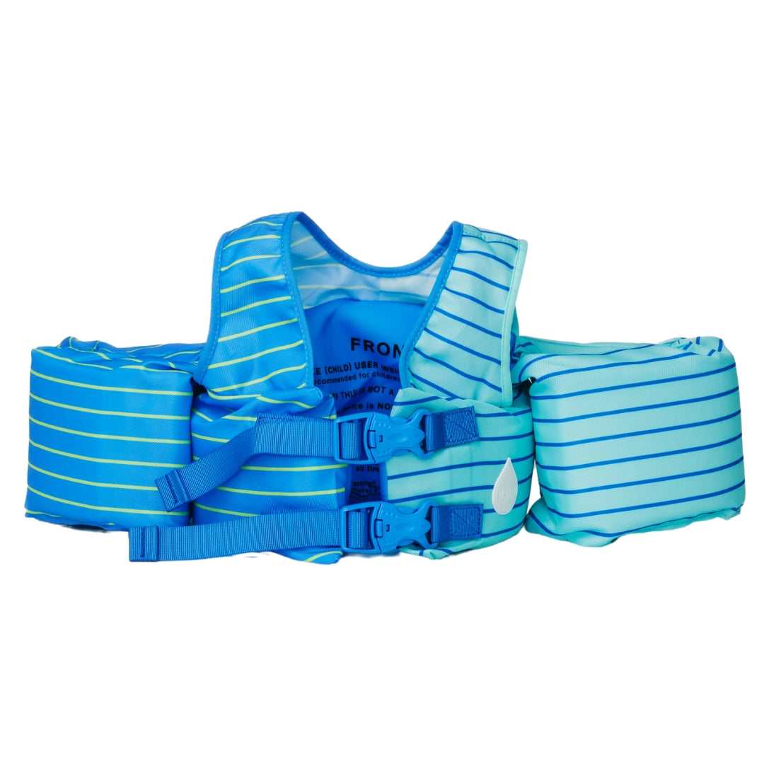 Drip Floats Blue Lemonade Stripe Kids Float