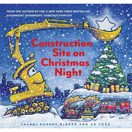 Chronicle Books Construction Site on Christmas Night Book