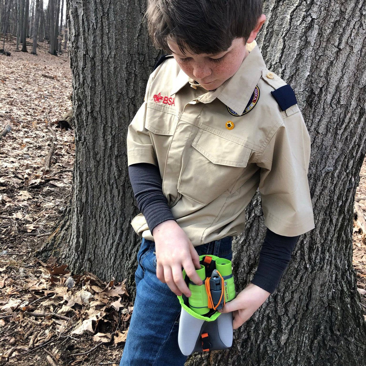 HABA USA Terra Kids Binoculars with Bag