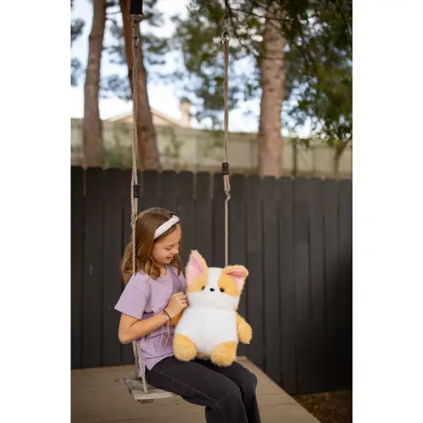 Beverly Hills Teddy Bear Company Chunka Dunkas Corgi Plushie