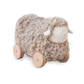 Little Lamb Kind Button Pull-Along Sheep - Taupe
