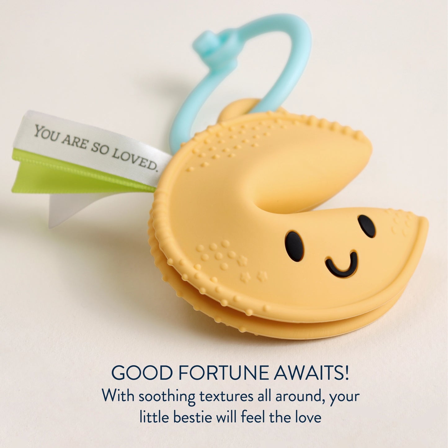 Itzy Ritzy Itzy Treat Fortune Cookie Silicone Teether