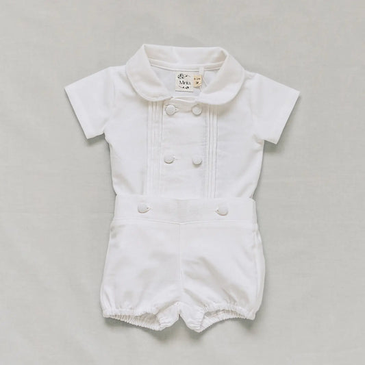 Miriia The Carter Baby Boy Cotton Christening Baptism Outfit