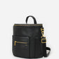 Fawn Design The Mini - Faux Leather Diaper Bag Travel Backpack Crossbody