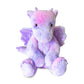 Beverly Hills Teddy Bear Company World Softest Plush Lushee 16 Inch - Dottie Tie Dye Dragon