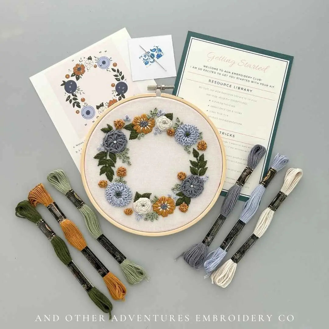 And Other Adventures Embroidery Co Hand Embroidery Kit