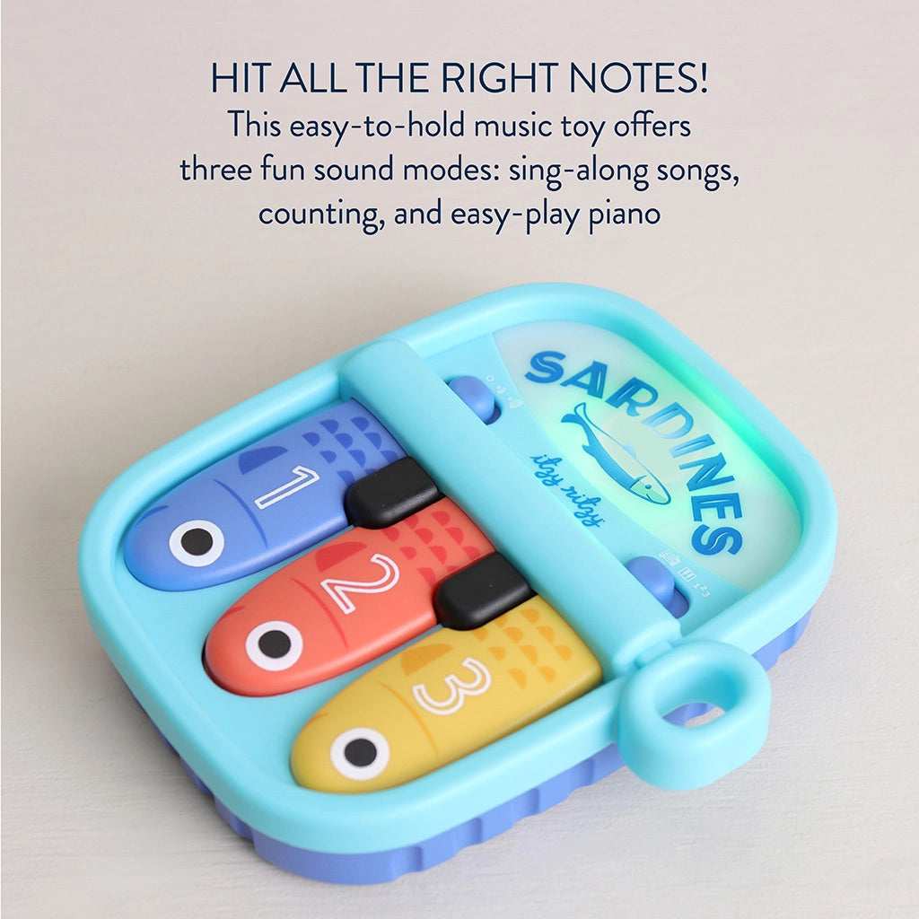Itzy Ritzy Bitzy Tunes Sardines - Light-Up Interactive Piano Toy