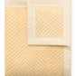 ChappyWrap Harborview Herringbone Butter Yellow Mini Blanket