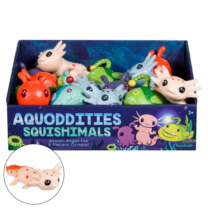 Toysmith Aquoddities Squishimals Assortment