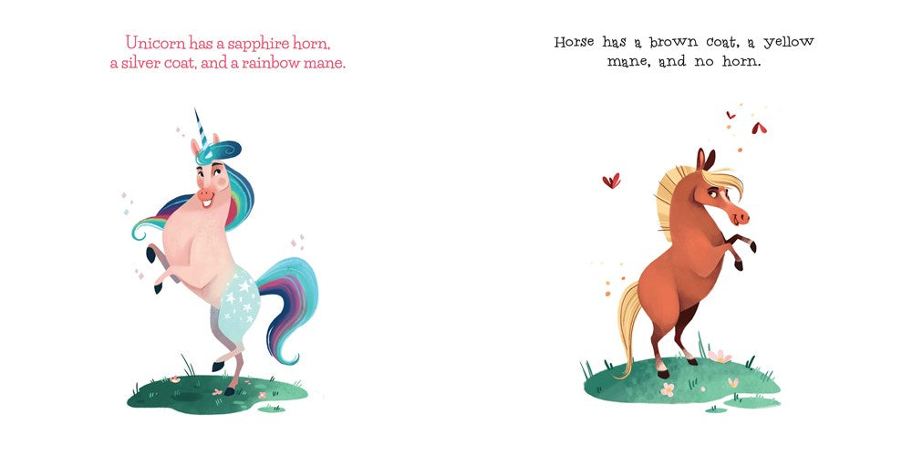 Familius Unicorn and Horse Are Friends