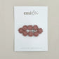 Emi Lei Fabric Hair Clip Snap Barrette