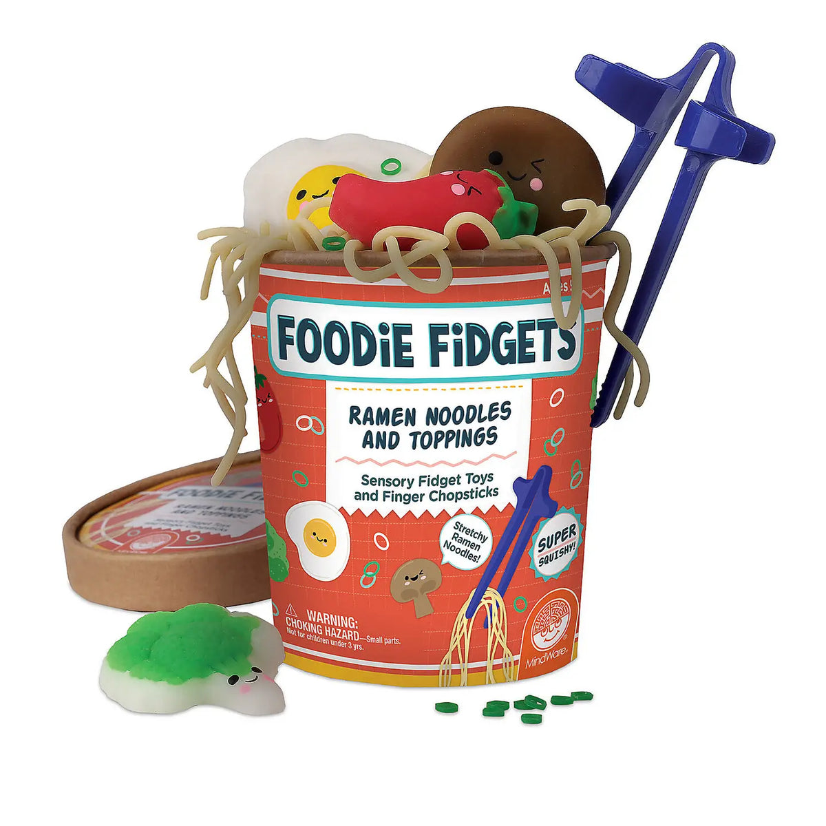 MindWare & Peaceable Kingdom Foodie Fidget - Ramen Bowl