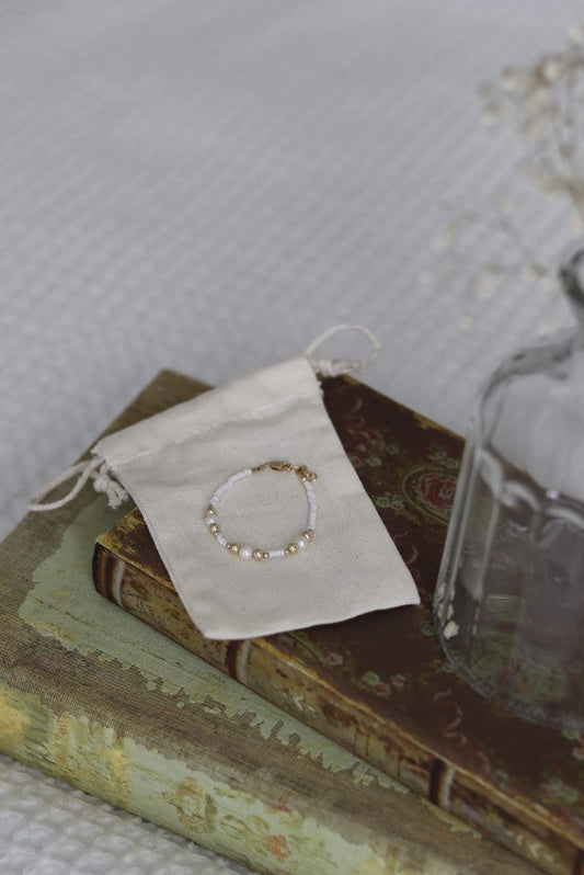 Joyful Bead Company Eleanor Gold Bracelet