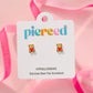 Pierced Co Teddy Bear Earrings