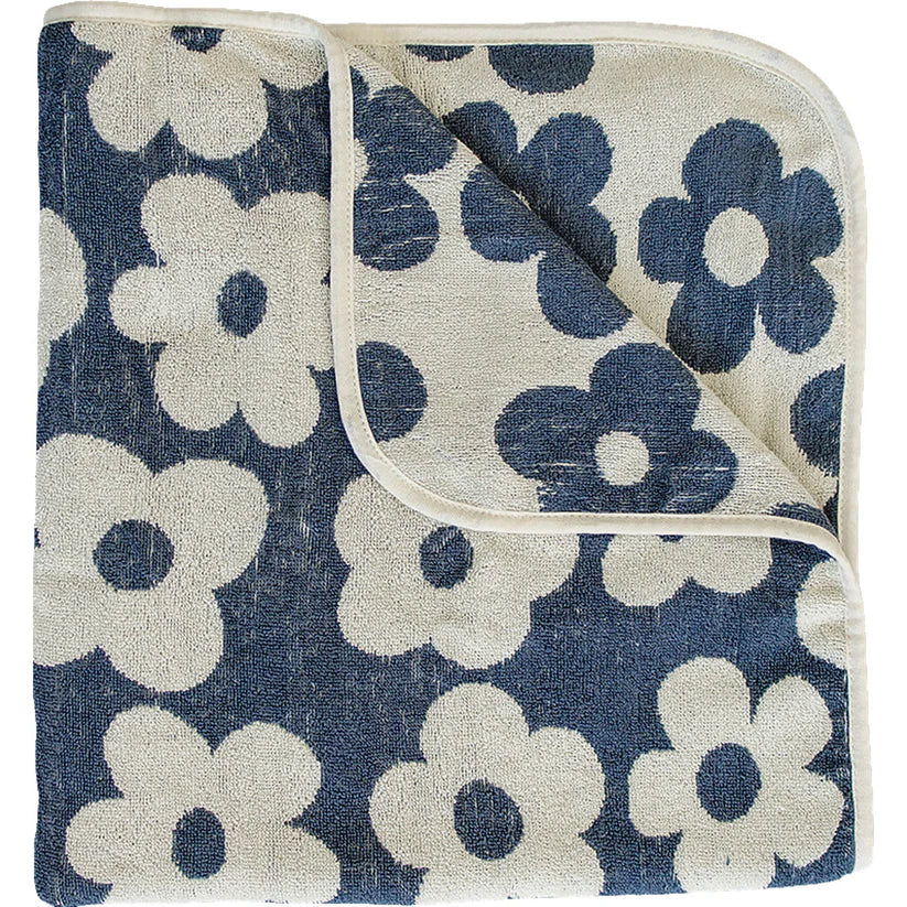 Mebie Baby Organic Cotton Beach Towel - Floral