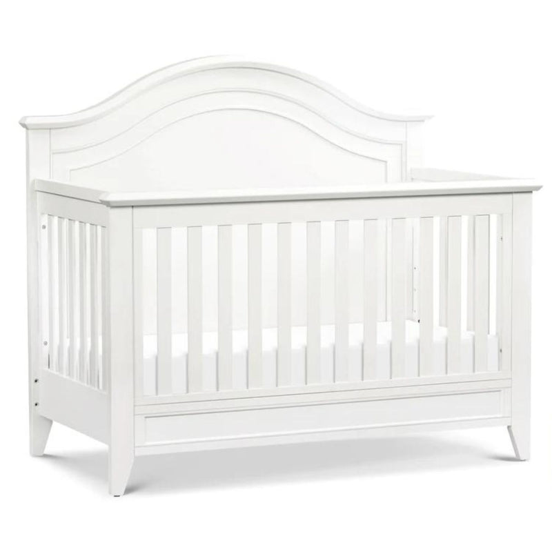 Franklin and Ben Beckett Rustic 4-in-1 Convertible Curve Top Crib - Warm White