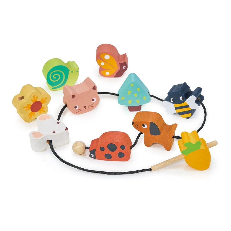 Mentari Toys Garden Threading Beads