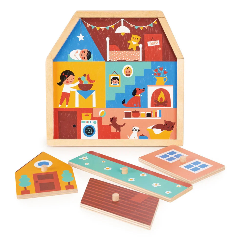 Mentari Toys House Puzzle