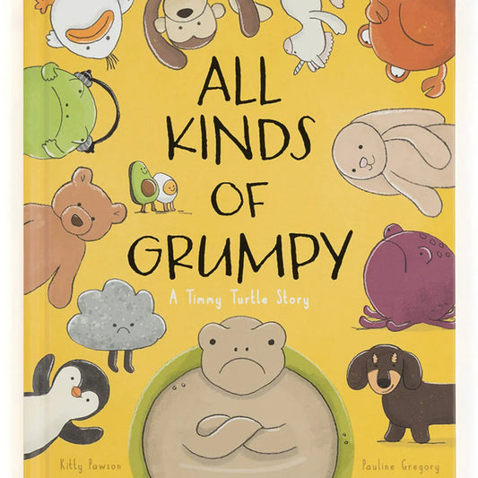 Jellycat All Kinds of Grumpy Book