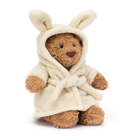 Jellycat Bartholomew Bear - Bunny Bathrobe