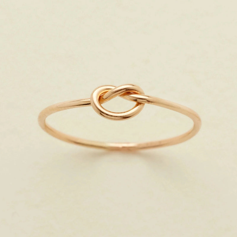 Made by Mary Gold Filled Knot Ring