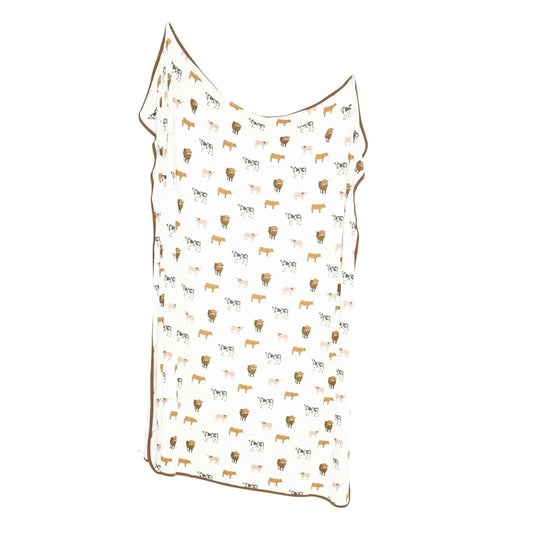 Kyte Baby Moo Swaddle Blanket