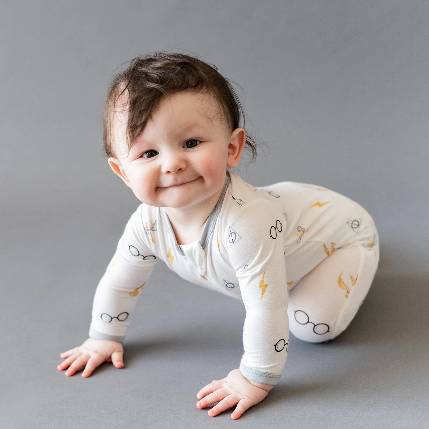 Kyte Baby Printed Zippered Footie - Icon