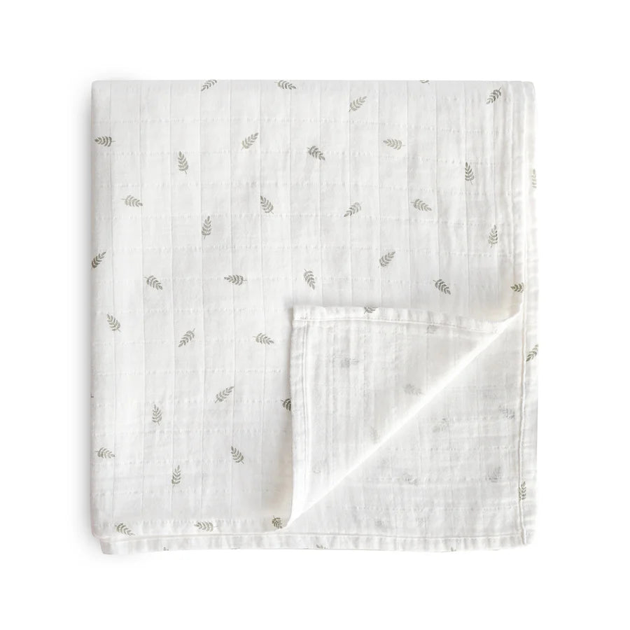 Mushie Muslin Swaddles